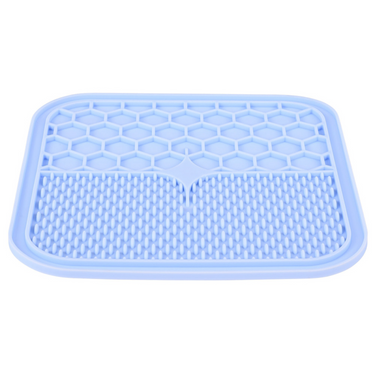 Silicone Licking Mat Large, Blue